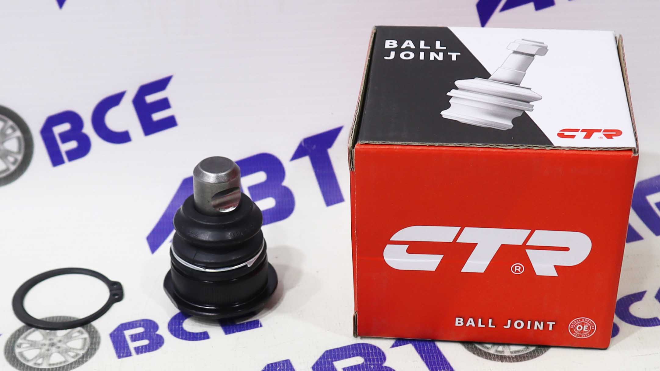 Шаровая опора XRay, Logan,Largus Нового Образца с2014г. (боковая проточная) (CBRE3) CTR